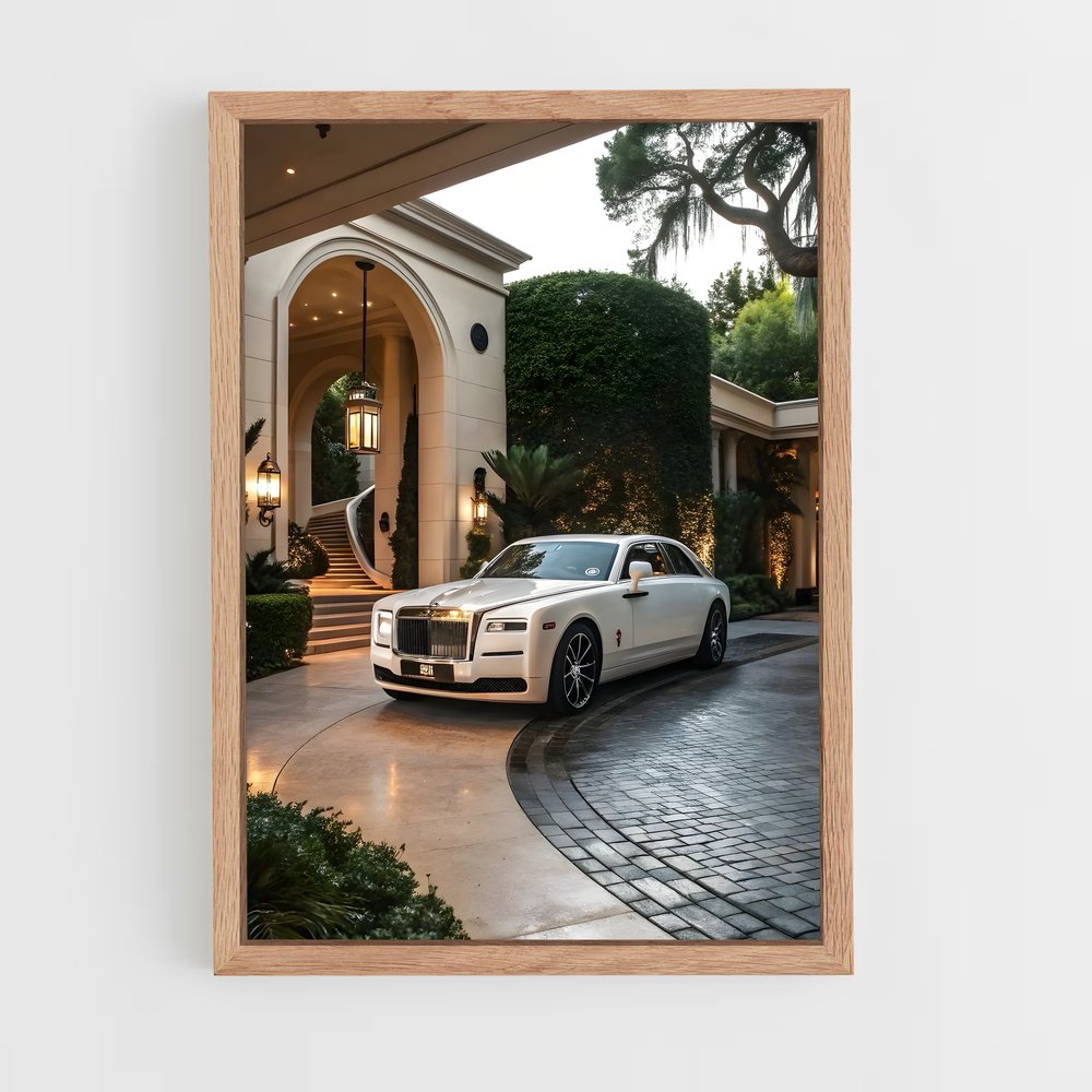 Poster Rolls Royce majestueux – affiche Rolls-Royce (vue 4)